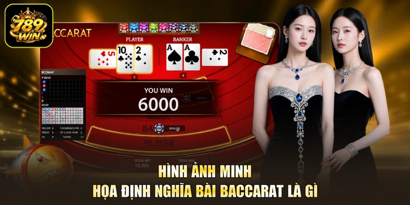 Hình ảnh minh họa định nghĩa Bài baccarat là gì